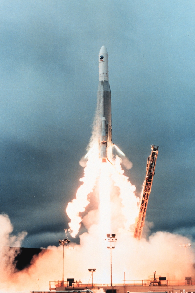 NOAA rocket launch